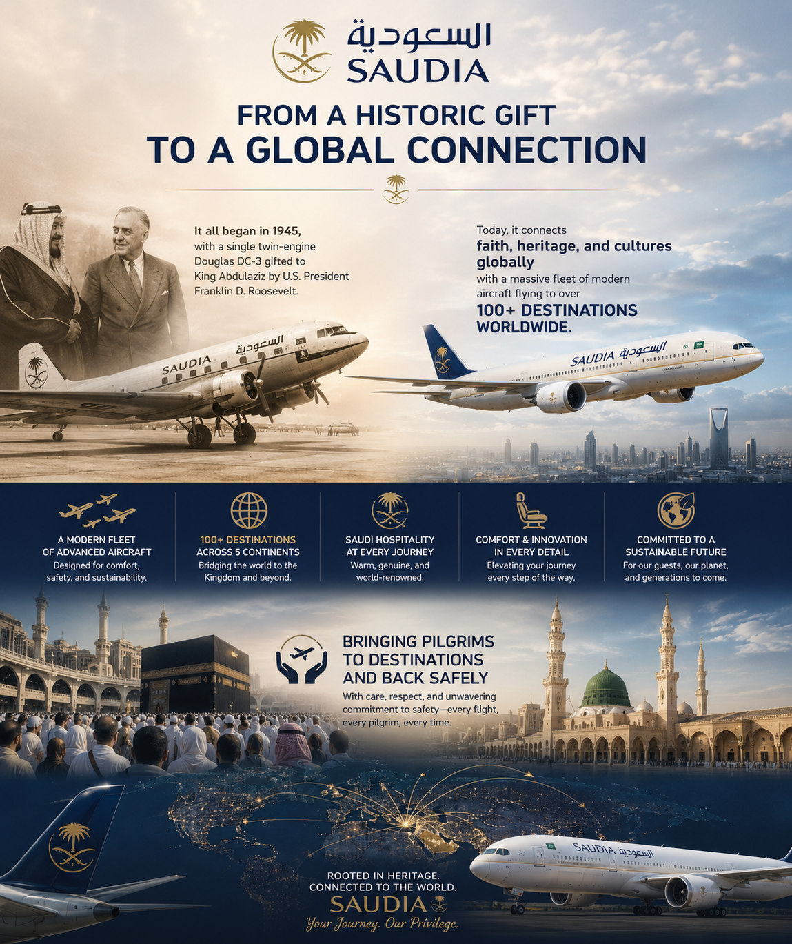 From historic Gift to a GLOBAL CONNECTION
