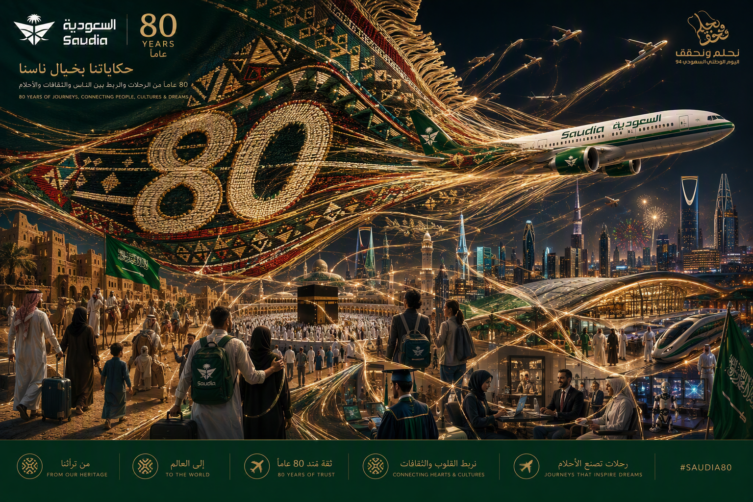 From Our First Flight to Limitless Horizons | من أول رحلة إلى آفاق لا حدود لها