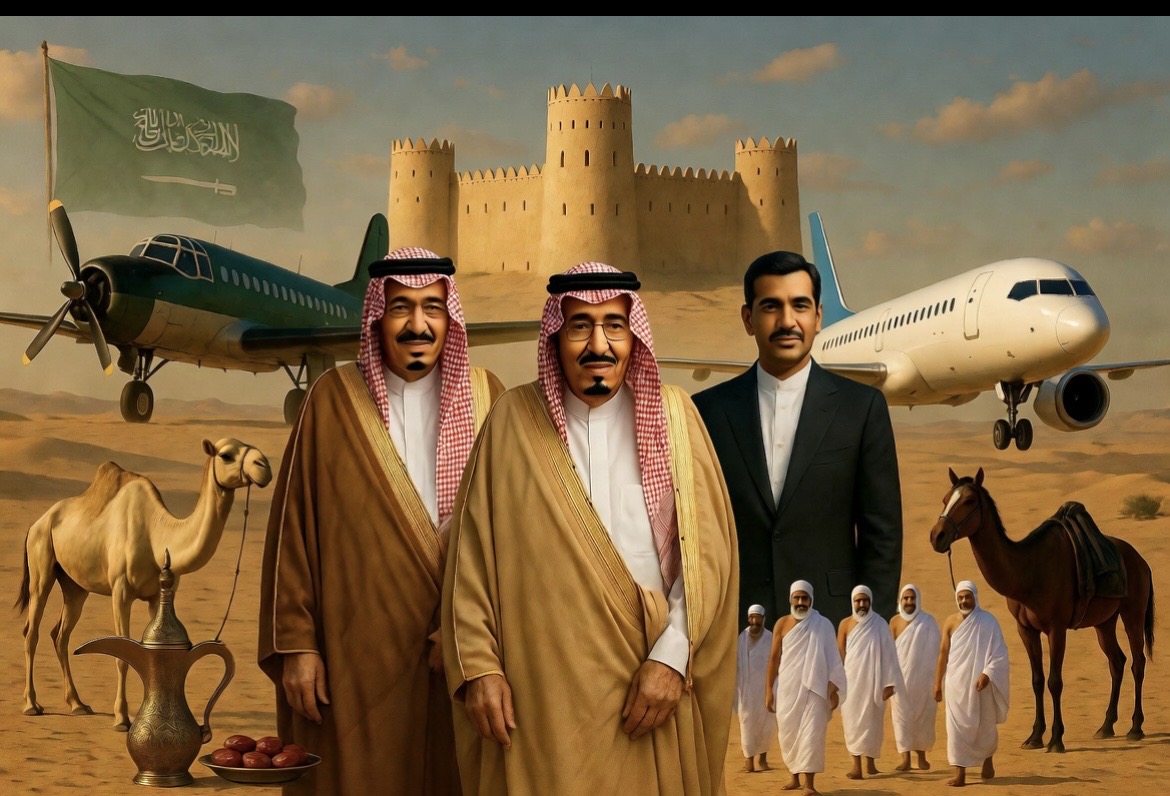 التراث والتطور ورؤيه الخطوط السعوديه